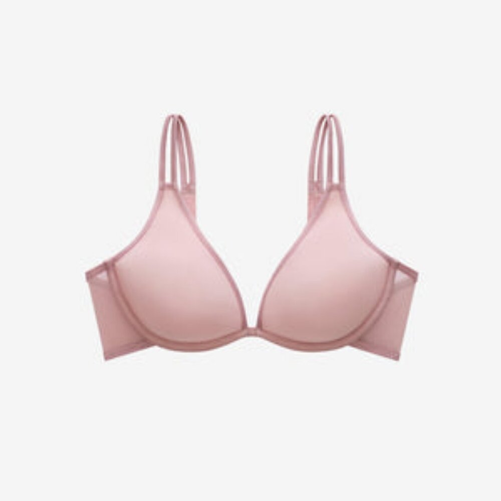 ThirdLove Bare Mesh Plunge Bra Atmosphere - Size 36A